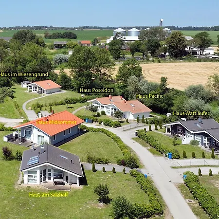 Daenische Ferienhaeuser Am Salzhaff Haus Poseidon Dom wakacyjny