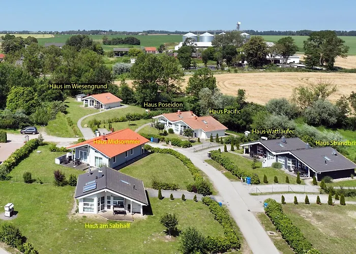 Daenische Ferienhaeuser Am Salzhaff Haus Poseidon Dom wakacyjny